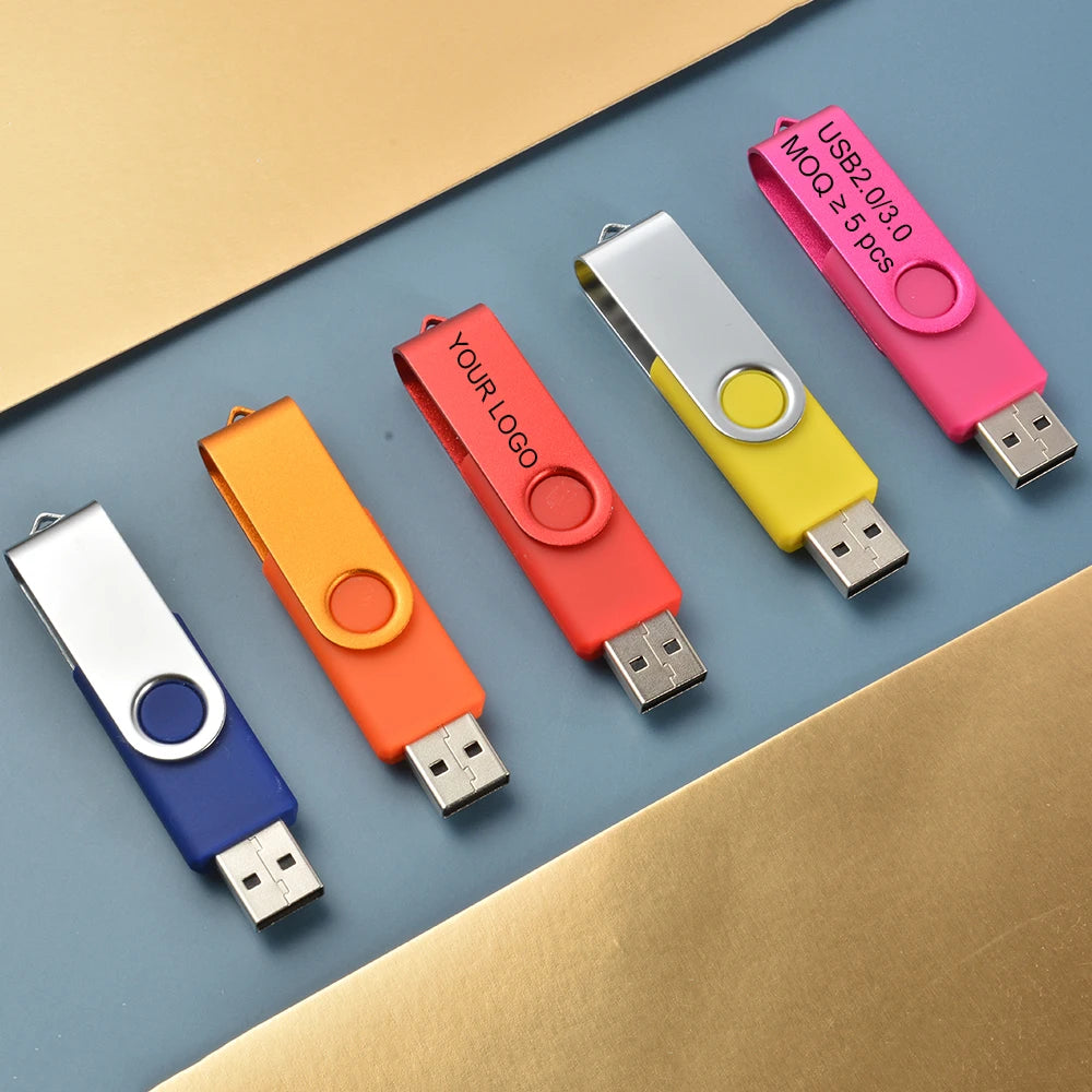 128mb 256mb 512mb 1gb 2gb 4gb 8gb Swivel Usb Flash Drive Usb2.0 Cheap Price with Good Quality Chips Colorful Pen Drive